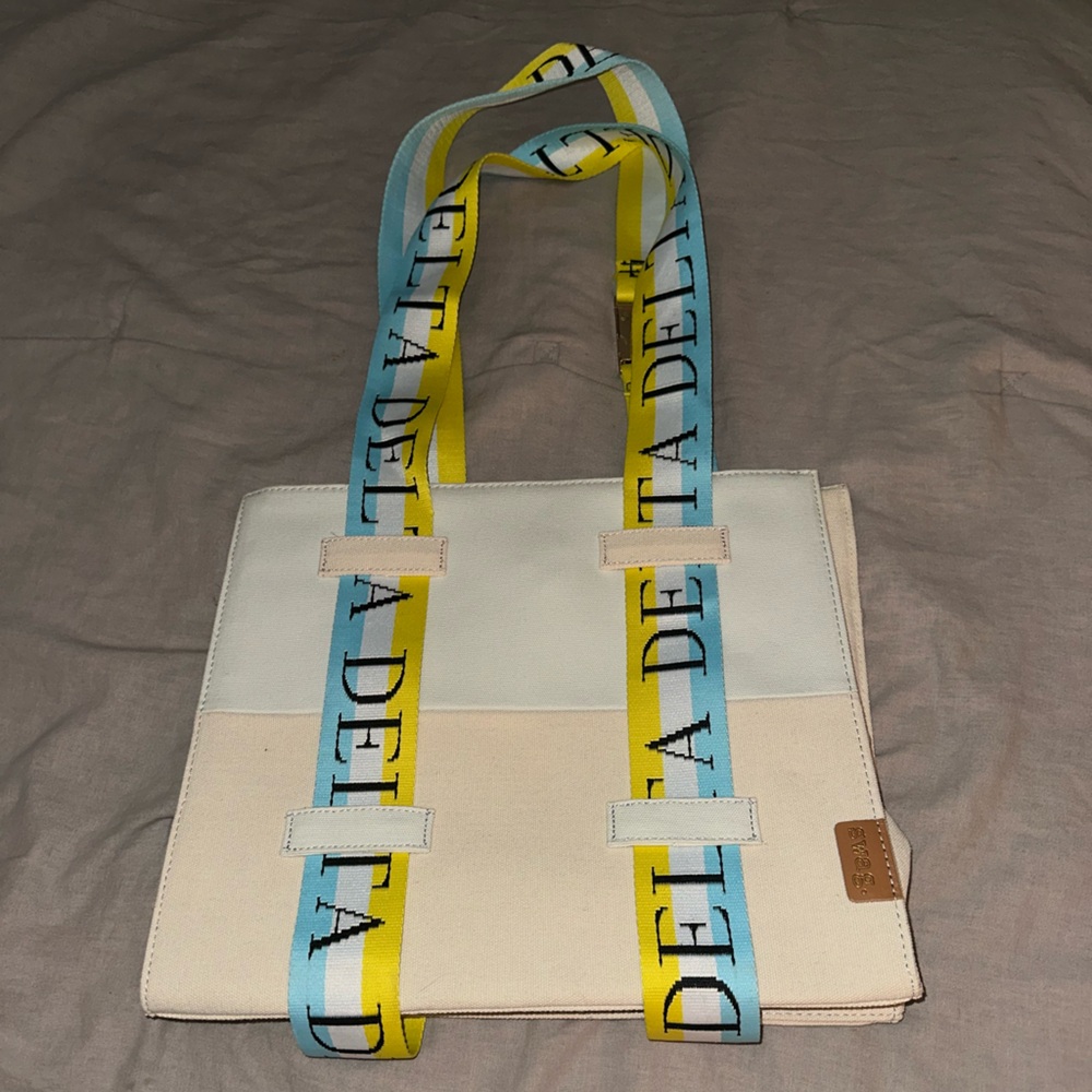 Tri Delta Sorority Swag Luxe Bag